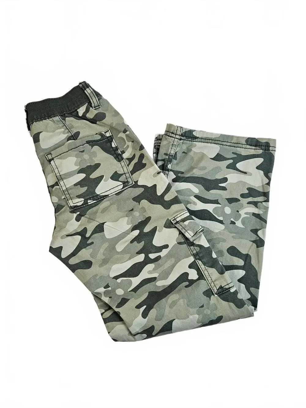 Limited Too Girls' Camouflage-Print Stretch Cargo Pants Size 7-Back to School!